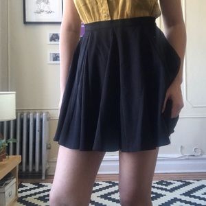 Vintage high-waist skirt